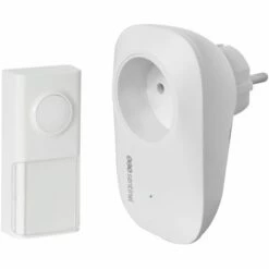 SCS SENTINEL Carillon Sans Fil Sans Pile Enfichable Avec Prise Intégrée, EcoBell 100 Plug, EcoBell 100 Plug