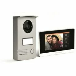 SCS SENTINEL VisioDoor 4.3+ - Interphone Vidéo Filaire Avec Moniteur Extra Plat Tactile 4,3