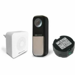 SCS SENTINEL Sonnette Vidéo Connectée Avec Transformateur D’alimentation PSWM, VisioBell + ALIM PSWM, VisioBell + ALIM PSWM