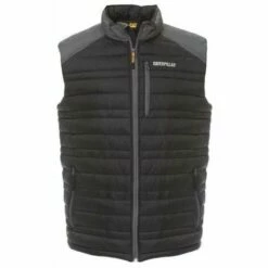 Gilet Sans Manches Matelasse Deperlant Caterpillar Defender Noir XXL - Noir