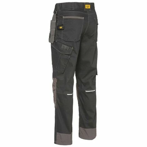 Pantalon Deperlant Stretch Caterpillar H2O Defender Noir 48 - Noir â Image 2