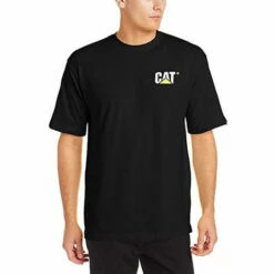 T-shirt De Travail Trademark CATERPILLAR C-324 - DÉSTOCKAGE - Noir - M - Noir