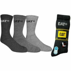 3 Paires De Chaussettes CATERPILLAR Outdoor - Gris Clair - 46/50 - Gris Clair