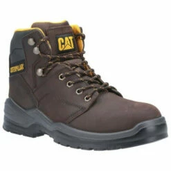 Chaussures De Sécurité Hautes S3 CATERPILLAR Striver ST - Marron Foncé - 44 - Marron Foncé