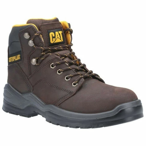 Chaussures De Sécurité Hautes S3 CATERPILLAR Striver ST - Marron Foncé - 44 - Marron Foncé
