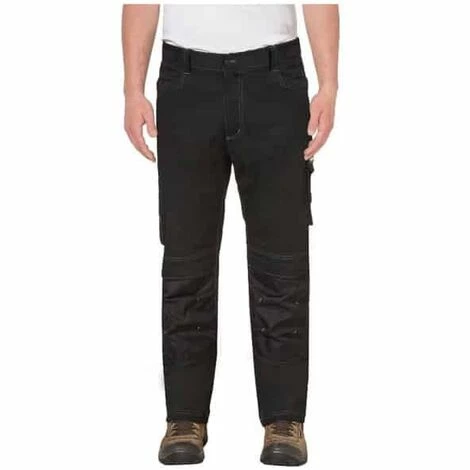 CATERPILLAR Pantalon De Travail D'été Custom Lite - 1810023 - Noir - 44 - Jambes Standards - Noir