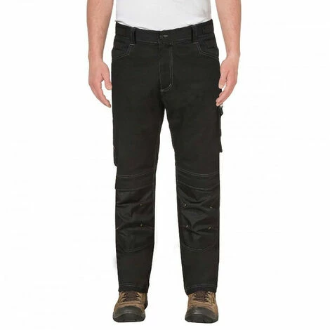 CATERPILLAR Pantalon De Travail D'été Custom Lite - 1810023 - Noir - 44 - Jambes Standards - Noir â Image 2