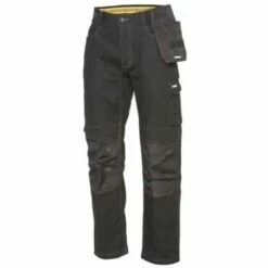 CATERPILLAR Pantalon De Travail Noir Custom Elite - 1810022 - Noir - 48 - Jambes Standards - Noir