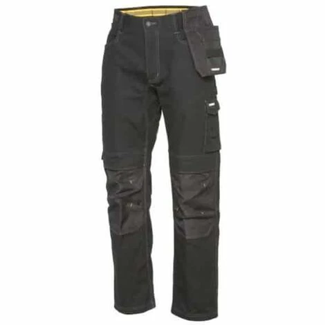 CATERPILLAR Pantalon De Travail Noir Custom Elite - 1810022 - Noir - 48 - Jambes Standards - Noir