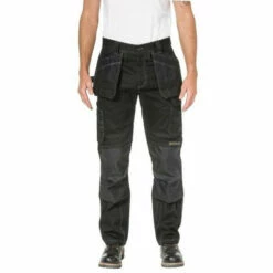 Pantalon De Travail Homme Floor Layer CATERPILLAR 1810039 - Noir - 50 - Jambes Standards - Noir
