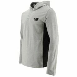 Sweat De Travail Homme Coolmax CATERPILLAR 1510572 - Gris Clair - L - Gris Clair