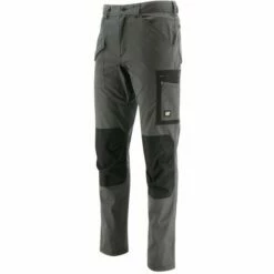 Pantalon De Travail Homme Essentials Cargo CATERPILLAR 1810083 - Gris Foncé / Noir - 46 - Jambes Standards - Gris Foncé / Noir